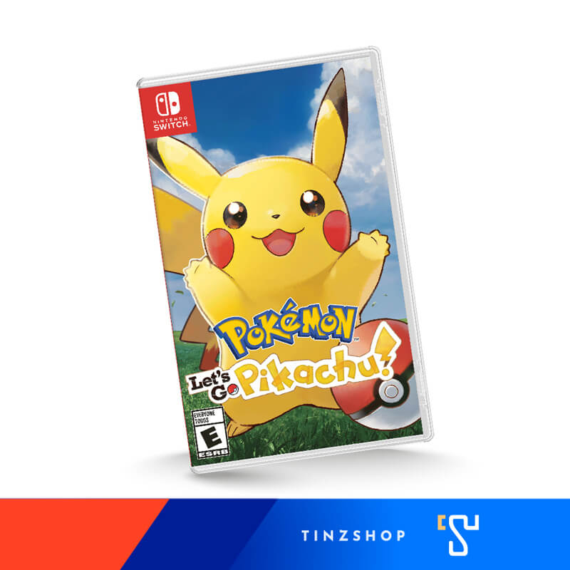 แผ่นเกม Nintendo Switch Pokemon Let's Go Pikachu ภาษาอังกฤษ 
